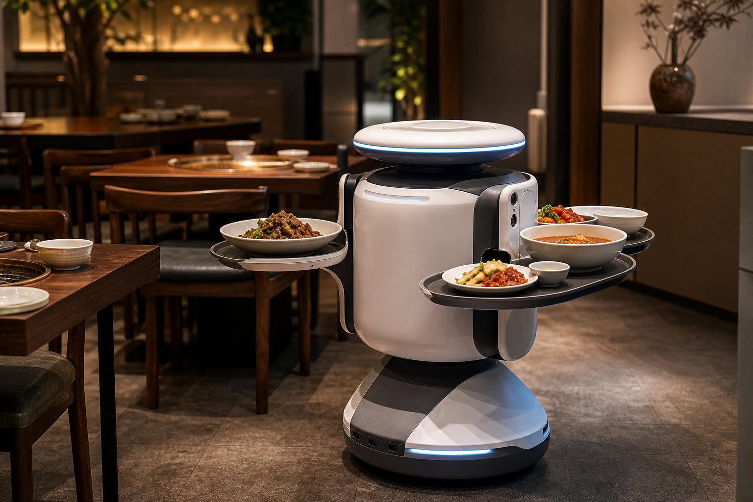 AI 서빙로봇 대용량 멀티 서빙 이미지